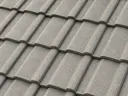 Concrete tile roof surface