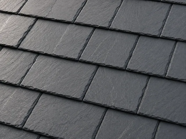 Synthetic slate / composite shake roof surface