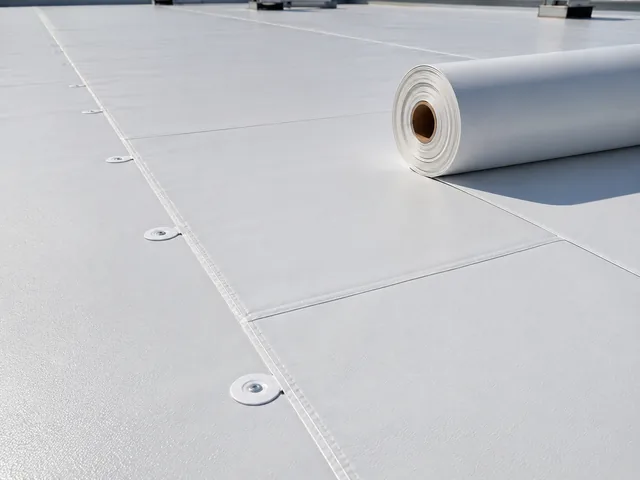 TPO single-ply membrane (low slope) roof surface